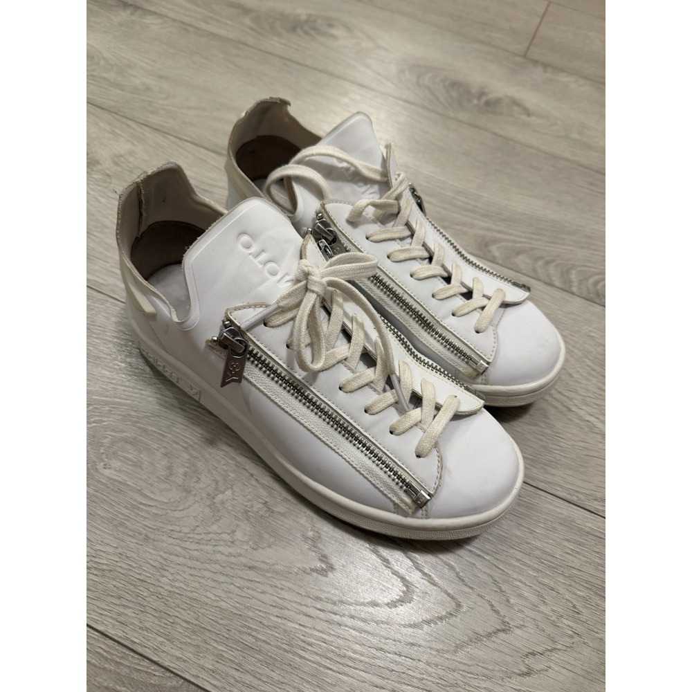 Rare Adidas Y-3 Yohji Yamamoto Stan Zip Sneakers White BB4797 Mens US 4.5 Wmns 6